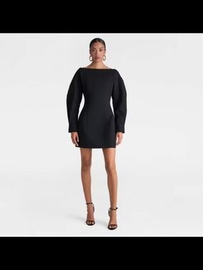 KBB by Kahlana X Target Women's "The Boatneck Mini Dress' - Black Size 14